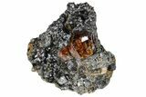 Fluorescent Zircon Crystals in Biotite Schist - Norway #175873-1